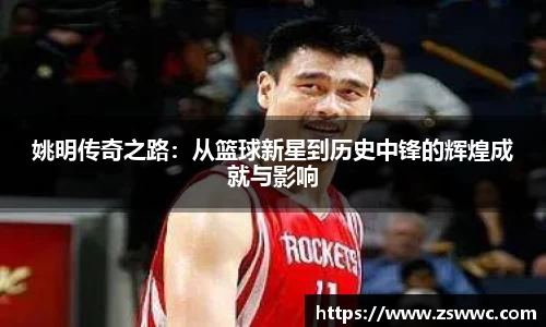 姚明传奇之路：从篮球新星到历史中锋的辉煌成就与影响
